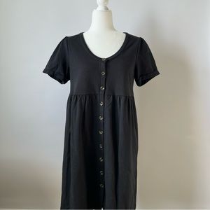 💛BLACK BABYDOLL DRESS